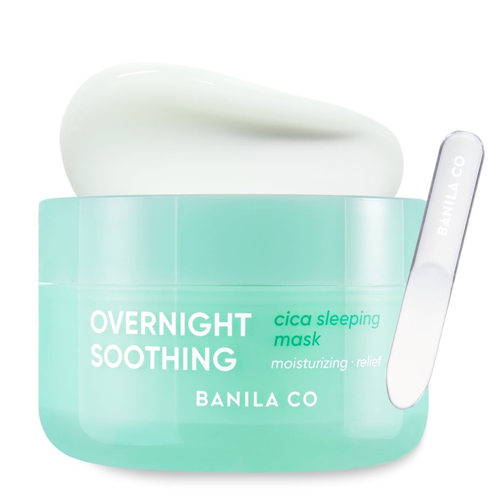 BANILA CO Overnight Soothing Cica Sleeping Mask Skin Moisturizer ~ 3.38 oz NEW